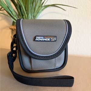 Gray Black Gameboy Advance SP Carrying Case